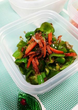 常備菜に☆ピーマンのソース炒めおかか和え-レシピのメイン写真