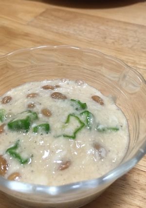 簡単ヘルシー万能栄養食。納豆オクラとろろ-レシピのメイン写真