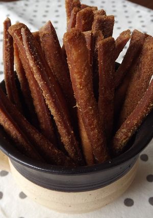 ビールにピッタリ!食パンスティック♪-レシピのメイン写真