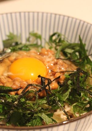 簡単ヘルシー！めんどくさい日の納豆そば。-レシピのメイン写真