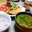 余ったカレーでお味噌汁