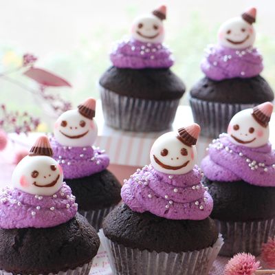 オバケカップケーキ☆ハロウィン