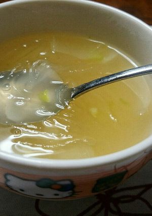 春雨と玉ねぎのスープ-レシピのメイン写真