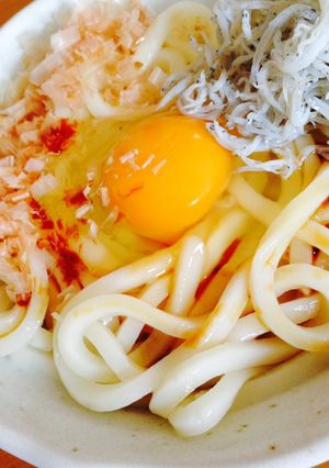 ★簡単！釜玉うどん★-レシピのメイン写真
