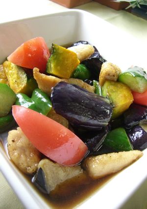 夏が来れば思い出す～♪夏野菜の揚げびたし-レシピのメイン写真