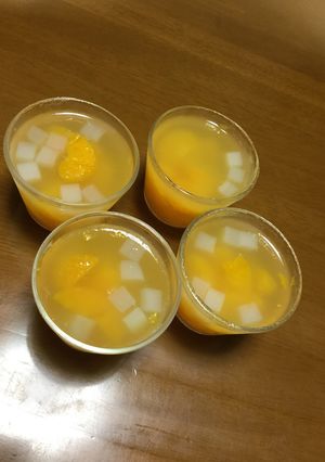 オランジーナでシュワシュワゼリー-レシピのメイン写真