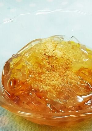 ところてん✨砂糖と酢と醤油のタレで　-レシピのメイン写真