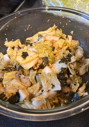 白菜の海苔ナムルサラダ-レシピのメイン写真
