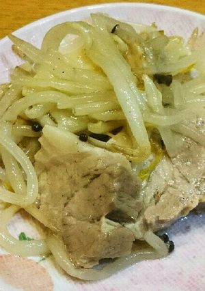 豚塊り肉やわやわモヤシとろとろ餡掛け-レシピのメイン写真