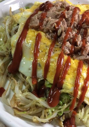 キャベツもやし節約系料理-レシピのメイン写真
