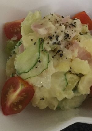 野菜たっぷり　ポテトサラダ　お弁当に！-レシピのメイン写真