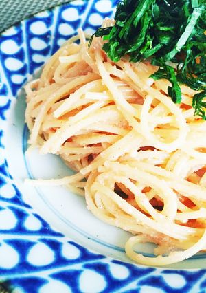 たらこパスタ-レシピのメイン写真