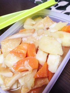 丸天のだし香る◎丸天といも煮-レシピのメイン写真