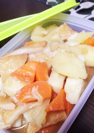 丸天のだし香る◎丸天といも煮-レシピのメイン写真