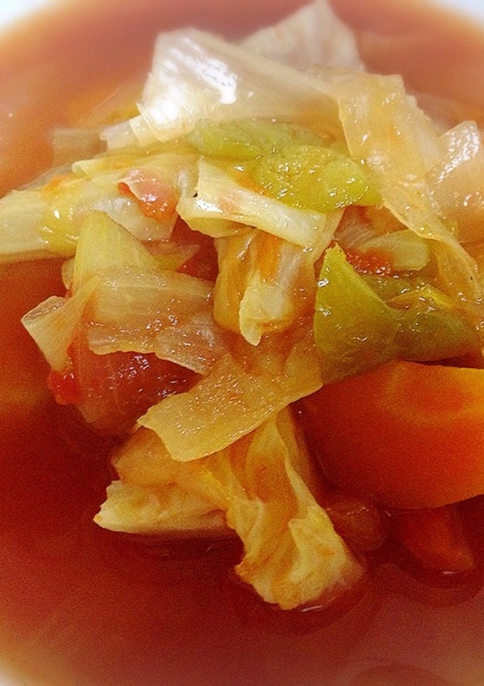 白だしで作る＊簡単＊脂肪燃焼トマトスープ-レシピのメイン写真