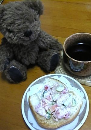 ツナと野菜のトーストのせ-レシピのメイン写真
