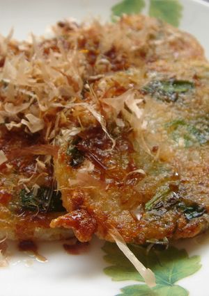 本日の幼児食✣長芋のお好み焼き-レシピのメイン写真