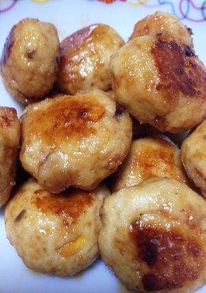 ご飯がすすむ◎おからつくね甘辛だれ-レシピのメイン写真