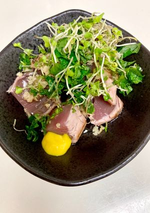 鰹のたたき おつまみアレンジ-レシピのメイン写真