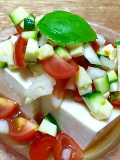さっぱり!エスニックサラダ豆腐-レシピのメイン写真