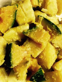 レンジでチン かぼちゃと安納芋の温野菜-レシピのメイン写真