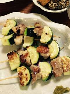 旬の美味しさ ズッキーニの焼き鳥-レシピのメイン写真