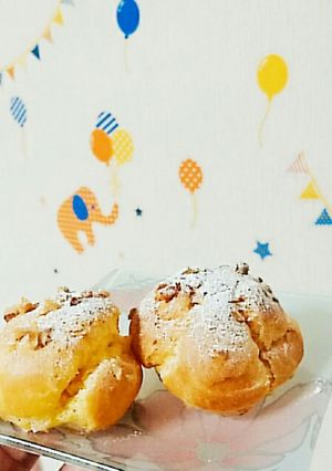 初心者の腕試し♪簡単シュークリーム-レシピのメイン写真