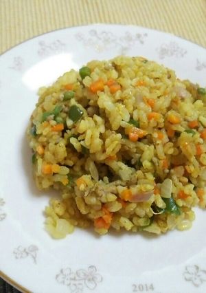 簡単！カレー炒飯-レシピのメイン写真