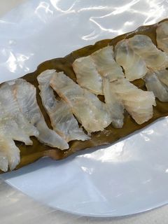 スズキのこぶ締め-レシピのメイン写真