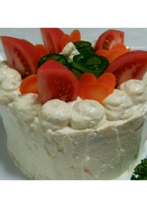 サラダケーキ-レシピのメイン写真