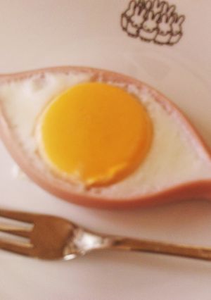 お子様の朝食に♡見て見て♡目玉焼き-レシピのメイン写真