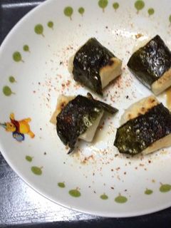 シンプル 焼き餅 飲みの〆めに-レシピのメイン写真