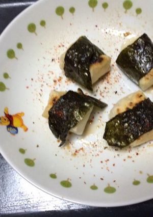 シンプル　焼き餅　飲みの〆めに-レシピのメイン写真