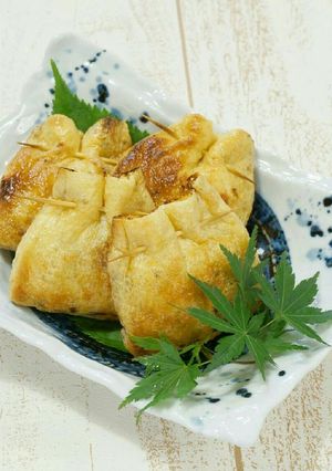 トマ納豆巾着焼き-レシピのメイン写真