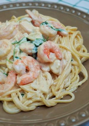 西洋わさびのクリームパスタ-レシピのメイン写真