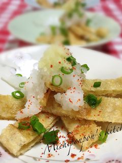 簡単♪油揚げのおろしポン酢がけ-レシピのメイン写真