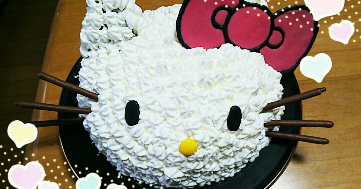 キティちゃん ケーキ型フィギュア8個セット キティちゃん ケーキ型