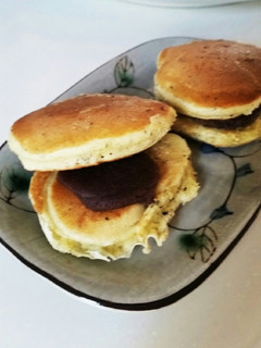 ホットケーキミックスでゴマどら焼き-レシピのメイン写真