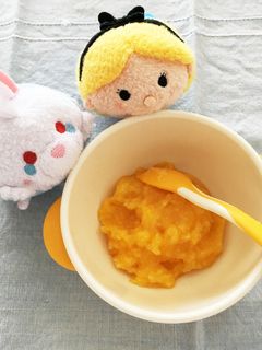 離乳食初期〜☆かぼちゃと人参のお粥☆-レシピのメイン写真