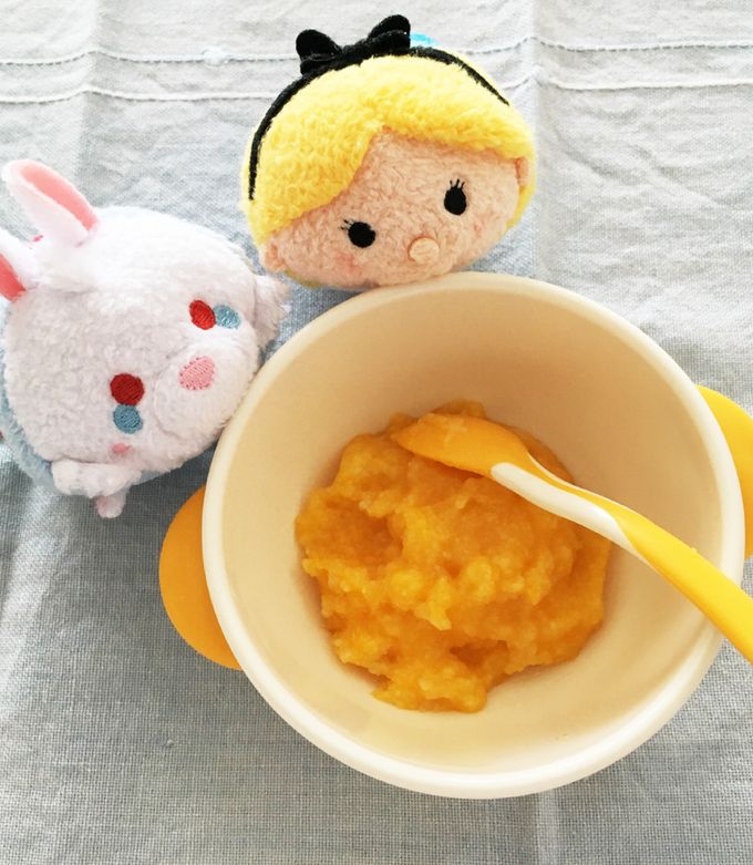 離乳食初期〜☆かぼちゃと人参のお粥☆-レシピのメイン写真