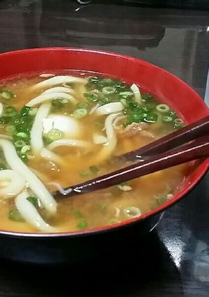 牛丼のもと煮込みうどん-レシピのメイン写真