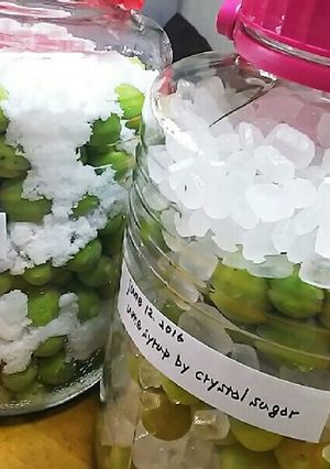 梅：砂糖＝1：1で美味しい梅シロップ♪-レシピのメイン写真