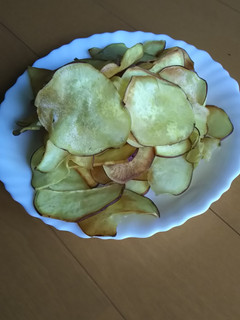 180℃設定でさつまいもチップス-レシピのメイン写真