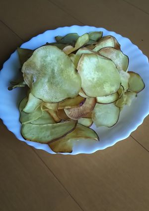 180℃設定でさつまいもチップス-レシピのメイン写真