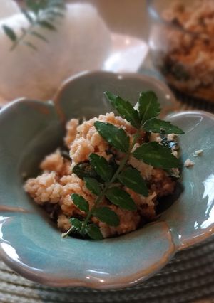 鶏ミンチと木の芽たっぷり肉味噌♪-レシピのメイン写真