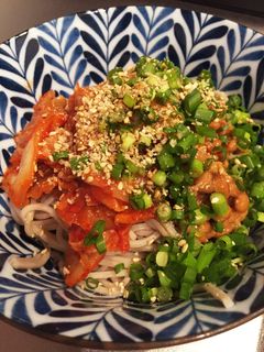 簡単☆納豆キムチそば-レシピのメイン写真