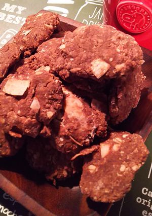 【糖質制限】簡単ココナッツチョコクッキ～-レシピのメイン写真