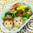 ウッディ&バズのさくらんぼおにぎり♪