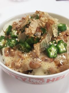 簡単ねばねば丼ランチ-レシピのメイン写真