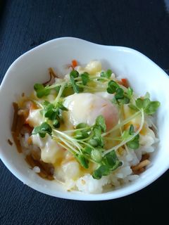 きんぴらごぼうdeチーズ焼きご飯♪-レシピのメイン写真